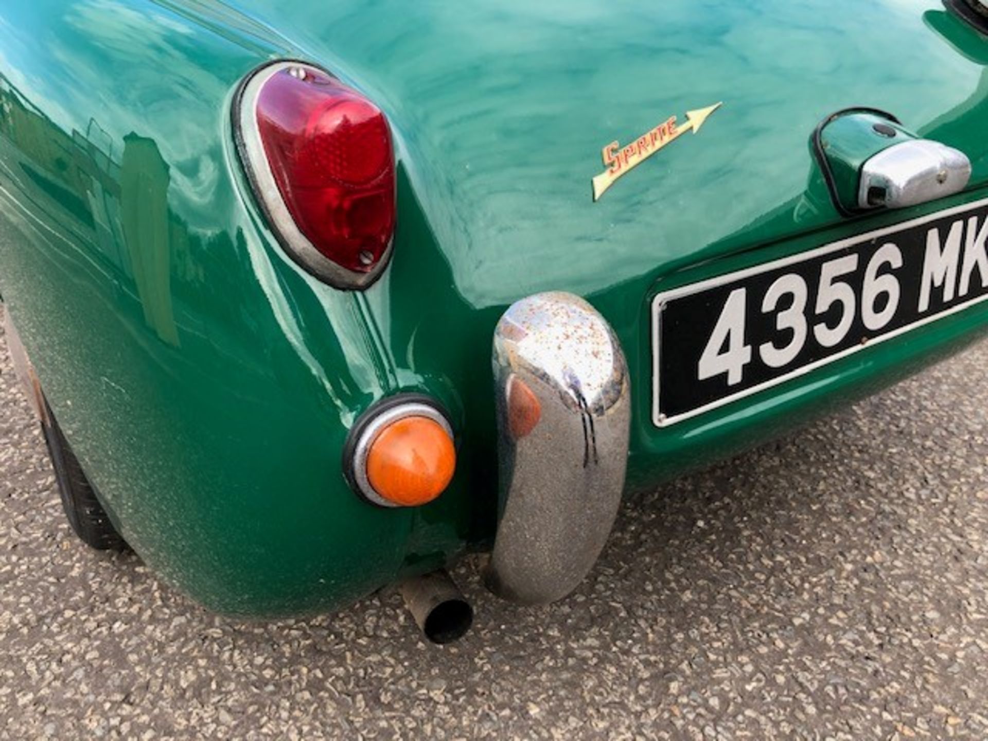 1960 Austin Healey Frogeye Sprite Registration number 4356 MK British Racing green Previously - Image 10 of 40