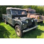 1957 Land Rover Series 1 Registration number LFX 271 109 inch pick up with a 2.0 diesel Plenty of