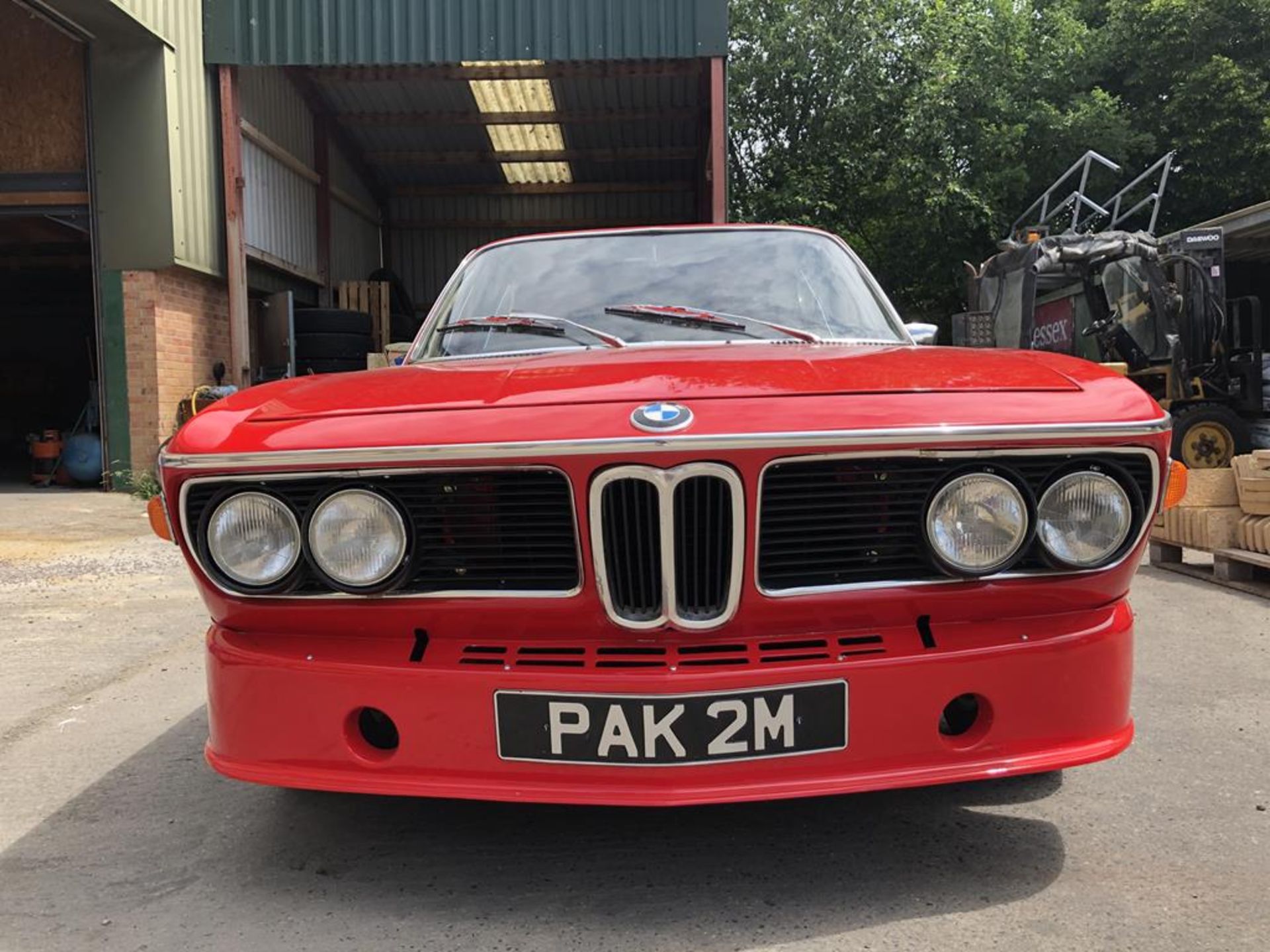 1974 BMW 3.0 CSL Registration number PAK 2M Chassis number 2285402 Verona red with a black - Image 31 of 137