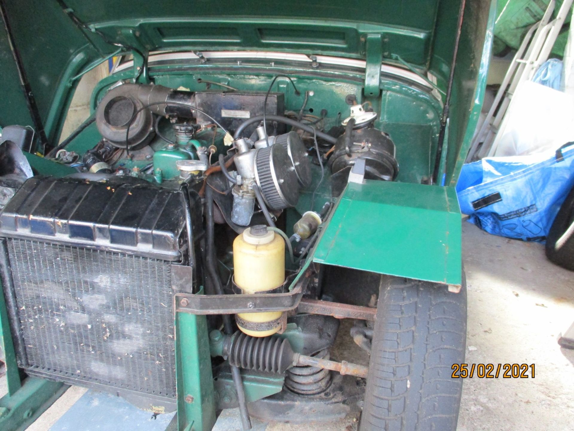 1960 Austin Healey Frogeye Sprite Registration number 4356 MK British Racing green Previously - Image 3 of 40