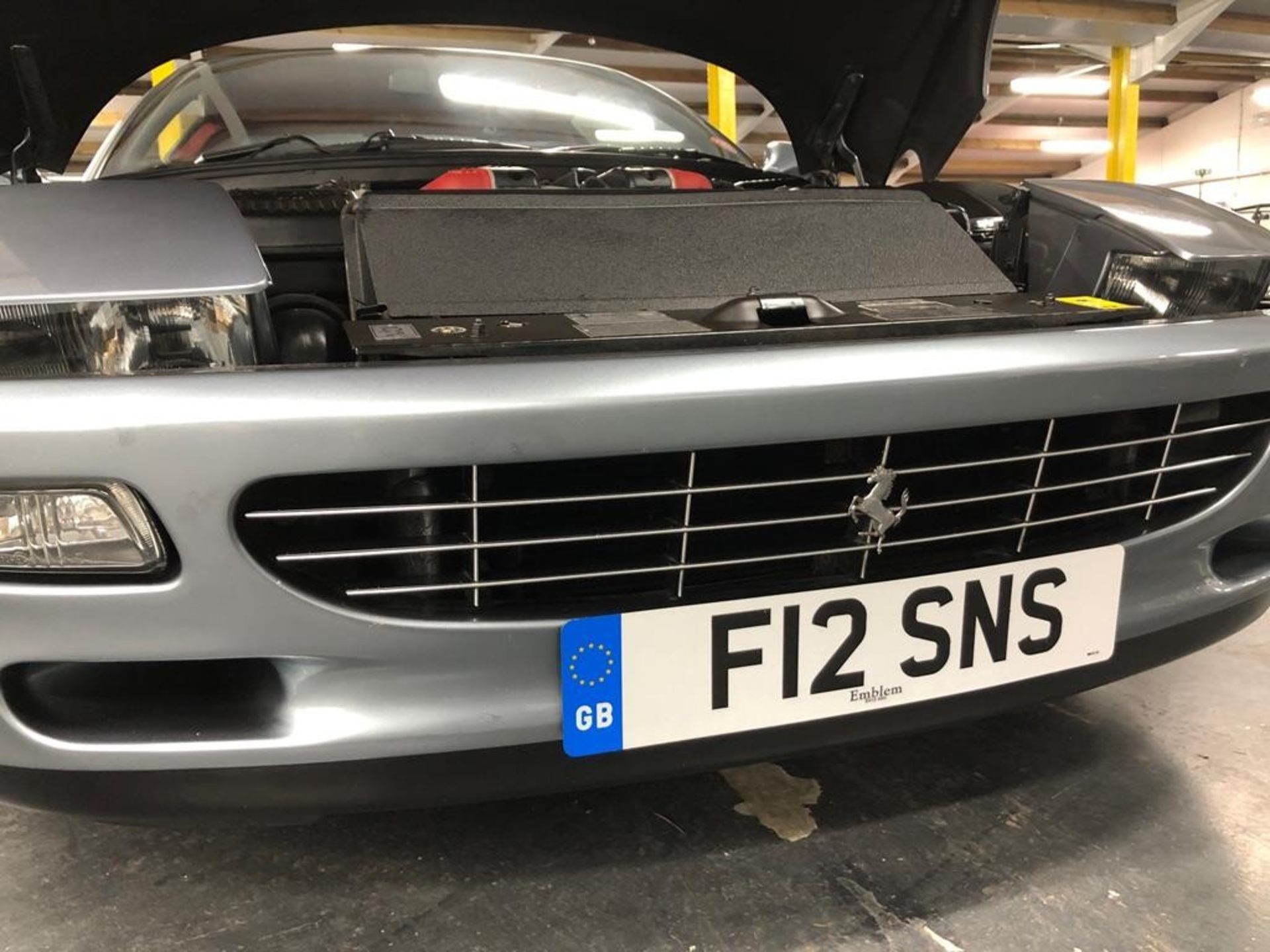 1998 Ferrari 456 GTA Registration number F12 SNS Front engined 5.5 litre V12 Grigio Titanis with - Image 58 of 82