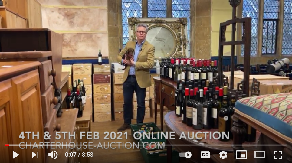 Richard talking about his favourite lots in the auction