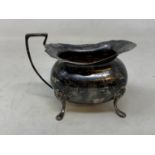 A silver milk jug, Sheffield 1901, 7.0 ozt