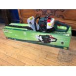 A Parkside petrol hedge trimmer PHS 9500 A1, with box