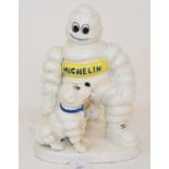 A modern cast metal figure of the Michelin man, 22 cm high This item is 20th/21st century copy,