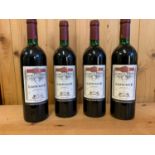 Four bottles of Madiran Laougue, 2002 From a Ferndown (Bournemouth) deceased estate. He was an