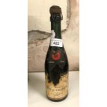 A half bottle of Moet & Chandon champagne, 1943 Please note click and collect is not available on