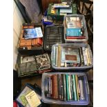 A large group of assorted books, including history (qty)