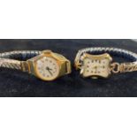 A lady's 9ct gold Tudor Royal wristwatch, and a lady's Oris wristwatch, boxed (2) Oris not gold