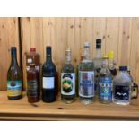 Assorted vodka and other spirits (qty) Please note click and collect is not available on this lot.