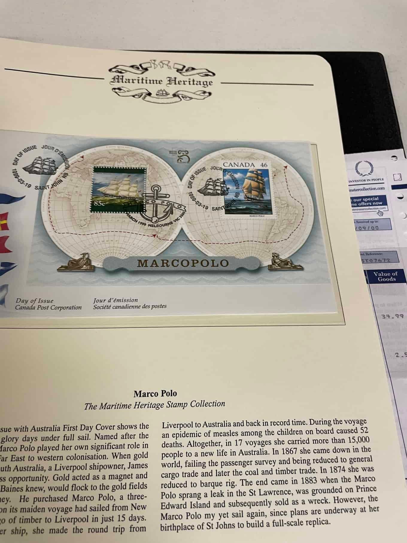 Westminster Maritime Heritage, Christopher Columbus, First Day Covers in three albums, and three - Bild 123 aus 346