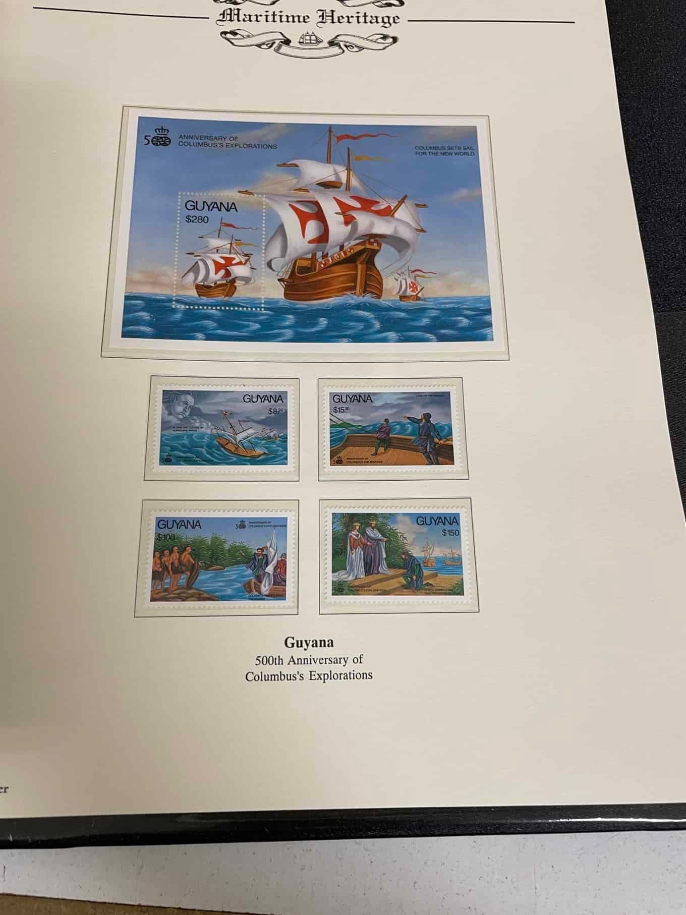 Westminster Maritime Heritage, Christopher Columbus, First Day Covers in three albums, and three - Bild 192 aus 346