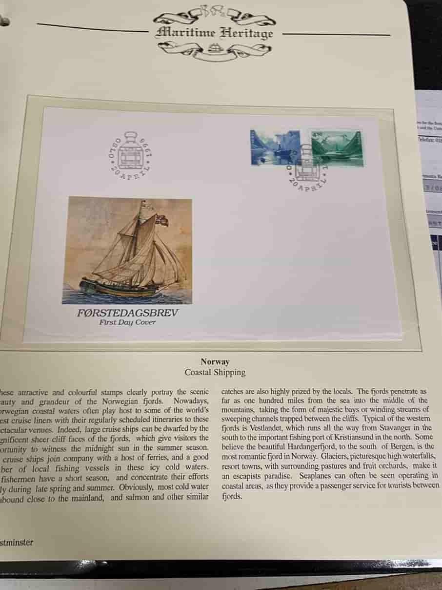 Westminster Maritime Heritage, Christopher Columbus, First Day Covers in three albums, and three - Bild 76 aus 346