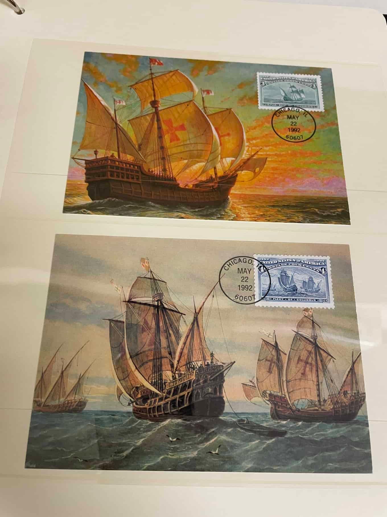 Westminster Maritime Heritage, Christopher Columbus, First Day Covers in three albums, and three - Bild 143 aus 346