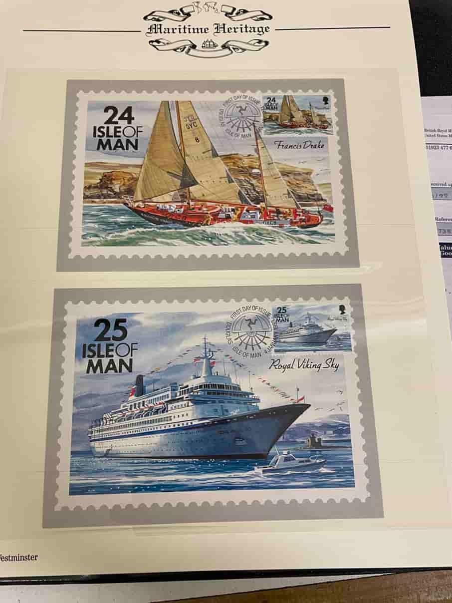 Westminster Maritime Heritage, Christopher Columbus, First Day Covers in three albums, and three - Bild 98 aus 346