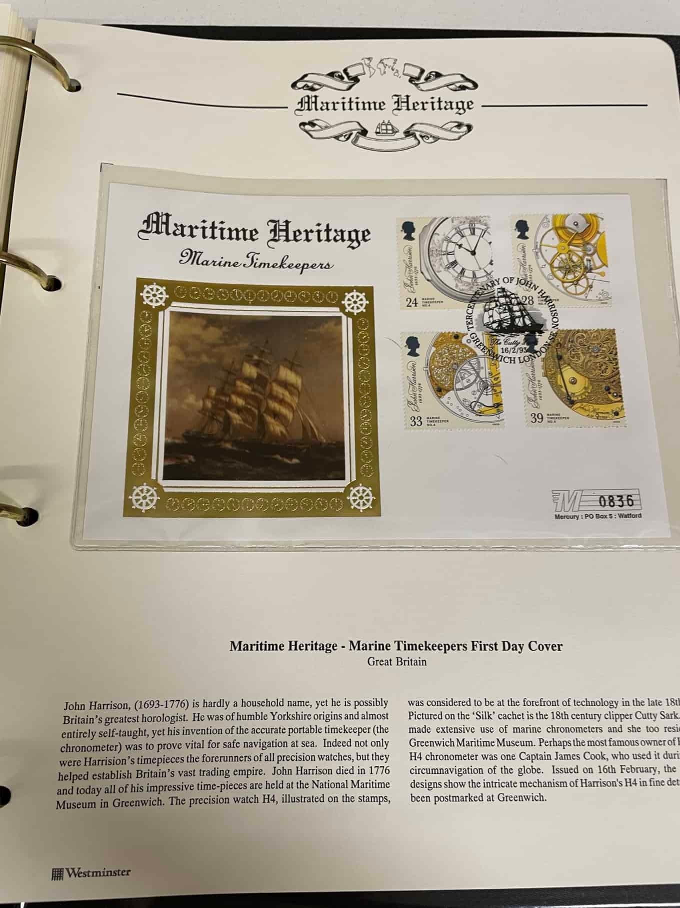 Westminster Maritime Heritage, Christopher Columbus, First Day Covers in three albums, and three - Bild 312 aus 346