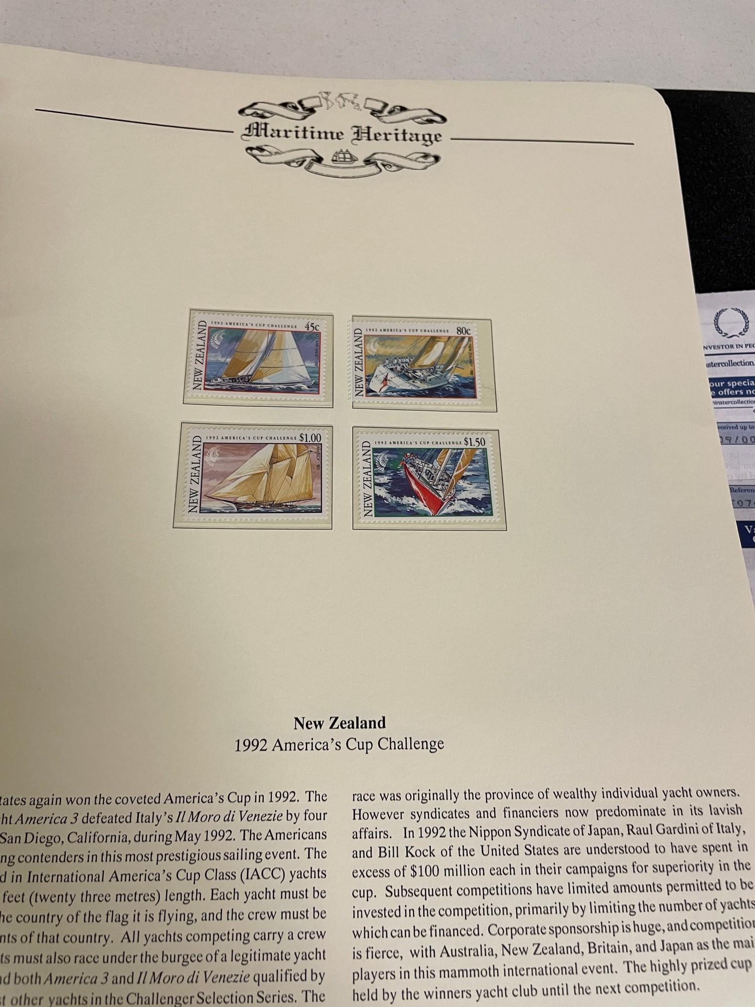 Westminster Maritime Heritage, Christopher Columbus, First Day Covers in three albums, and three - Bild 125 aus 346
