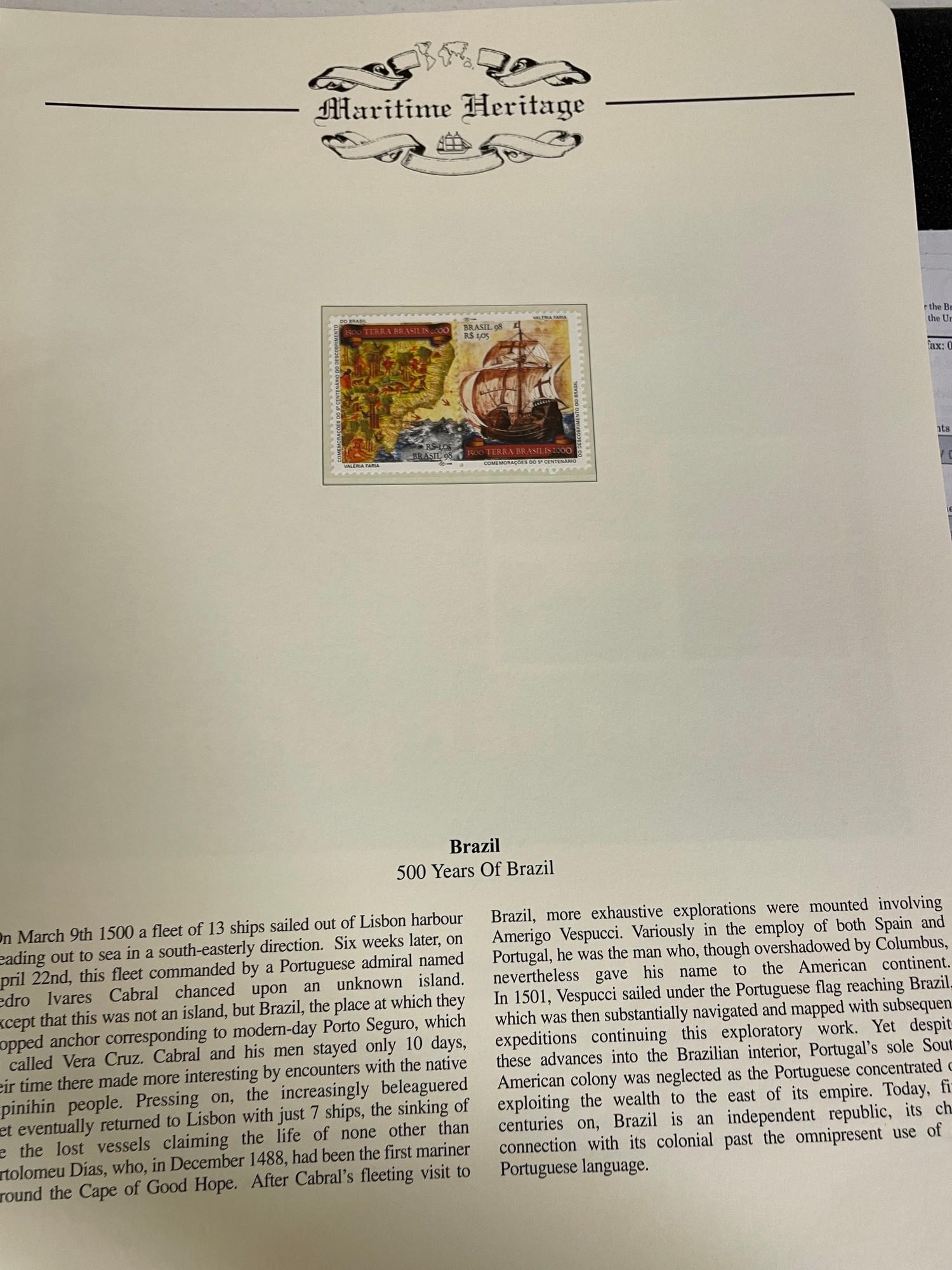 Westminster Maritime Heritage, Christopher Columbus, First Day Covers in three albums, and three - Bild 85 aus 346