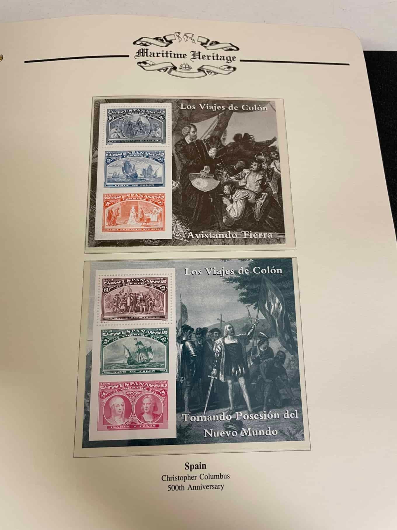 Westminster Maritime Heritage, Christopher Columbus, First Day Covers in three albums, and three - Bild 260 aus 346