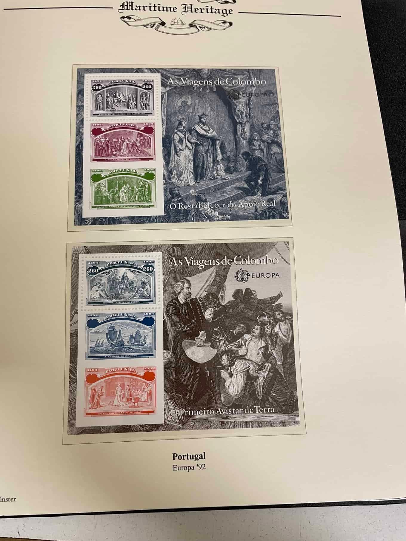 Westminster Maritime Heritage, Christopher Columbus, First Day Covers in three albums, and three - Bild 241 aus 346