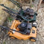 A McCulloch petrol lawnmower, and another petrol lawnmower (2) From a deceased estate, condition