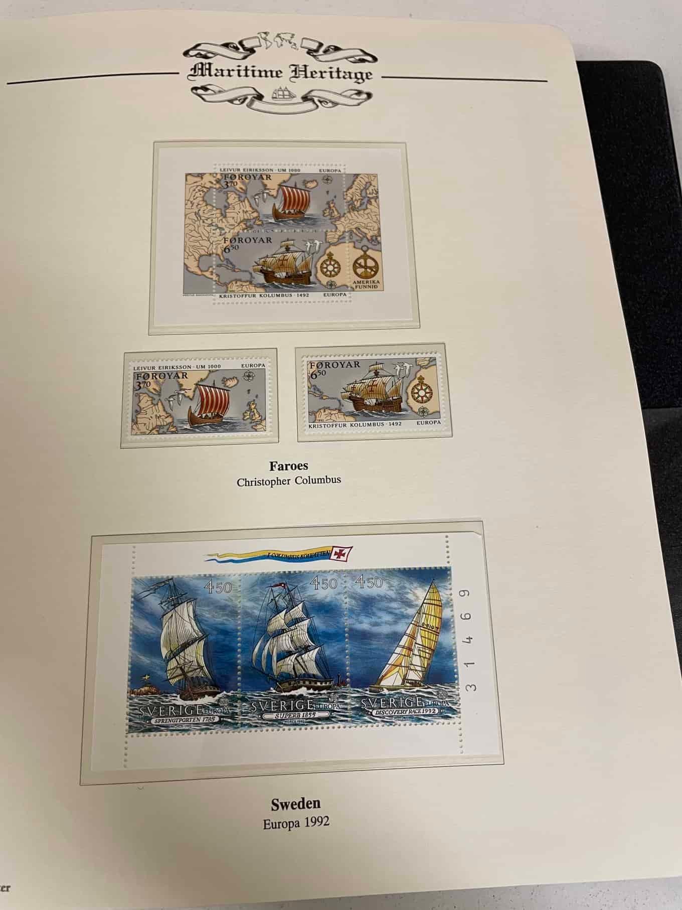 Westminster Maritime Heritage, Christopher Columbus, First Day Covers in three albums, and three - Bild 253 aus 346