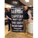 A large W. D. & H. O. Wills Gold Flake Capstan Navy Cut Three Castles Passing Clouds Tobacco and