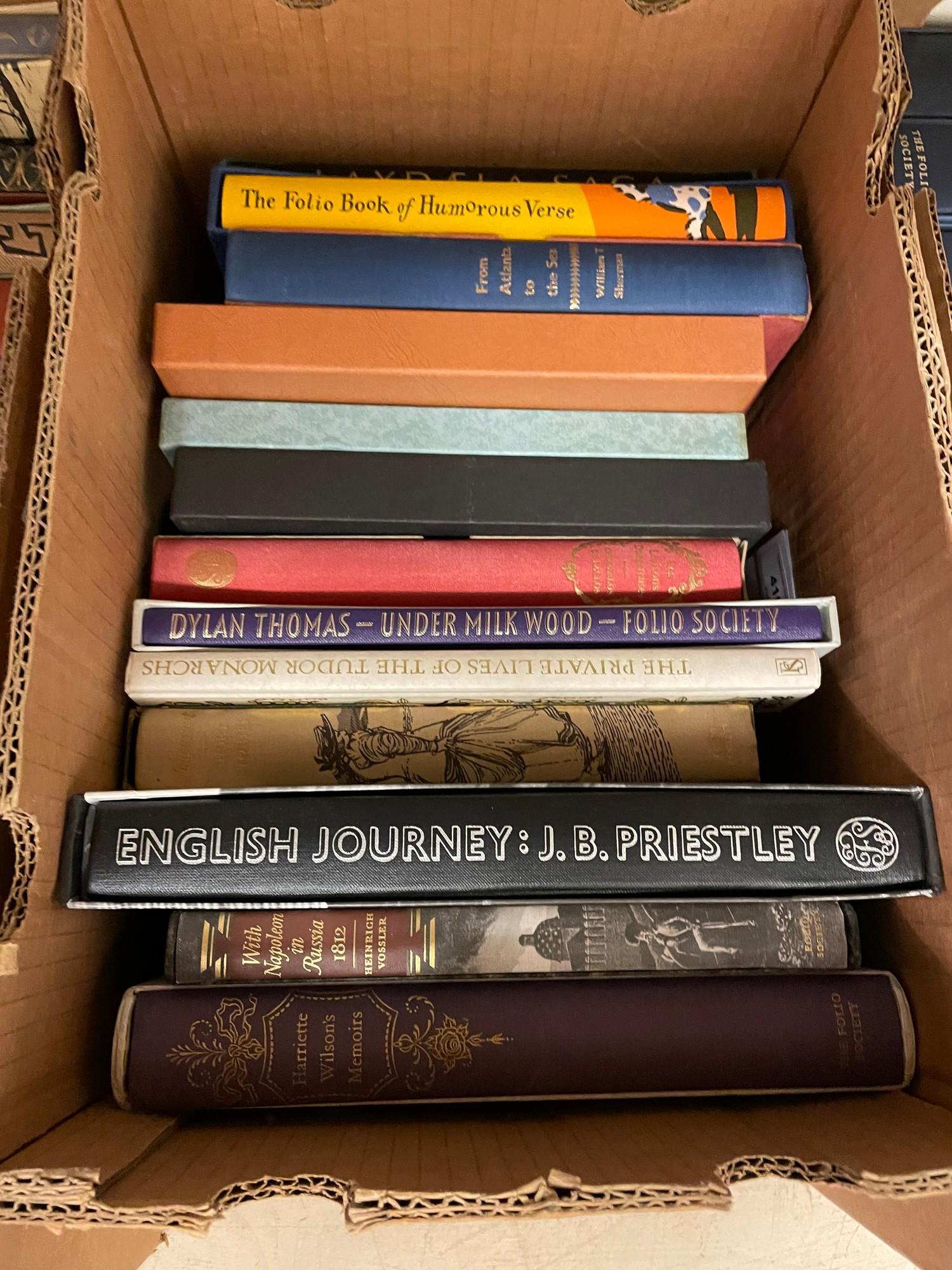 Assorted Folio Society books, mostly with slipcases (3 boxes) - Image 4 of 4