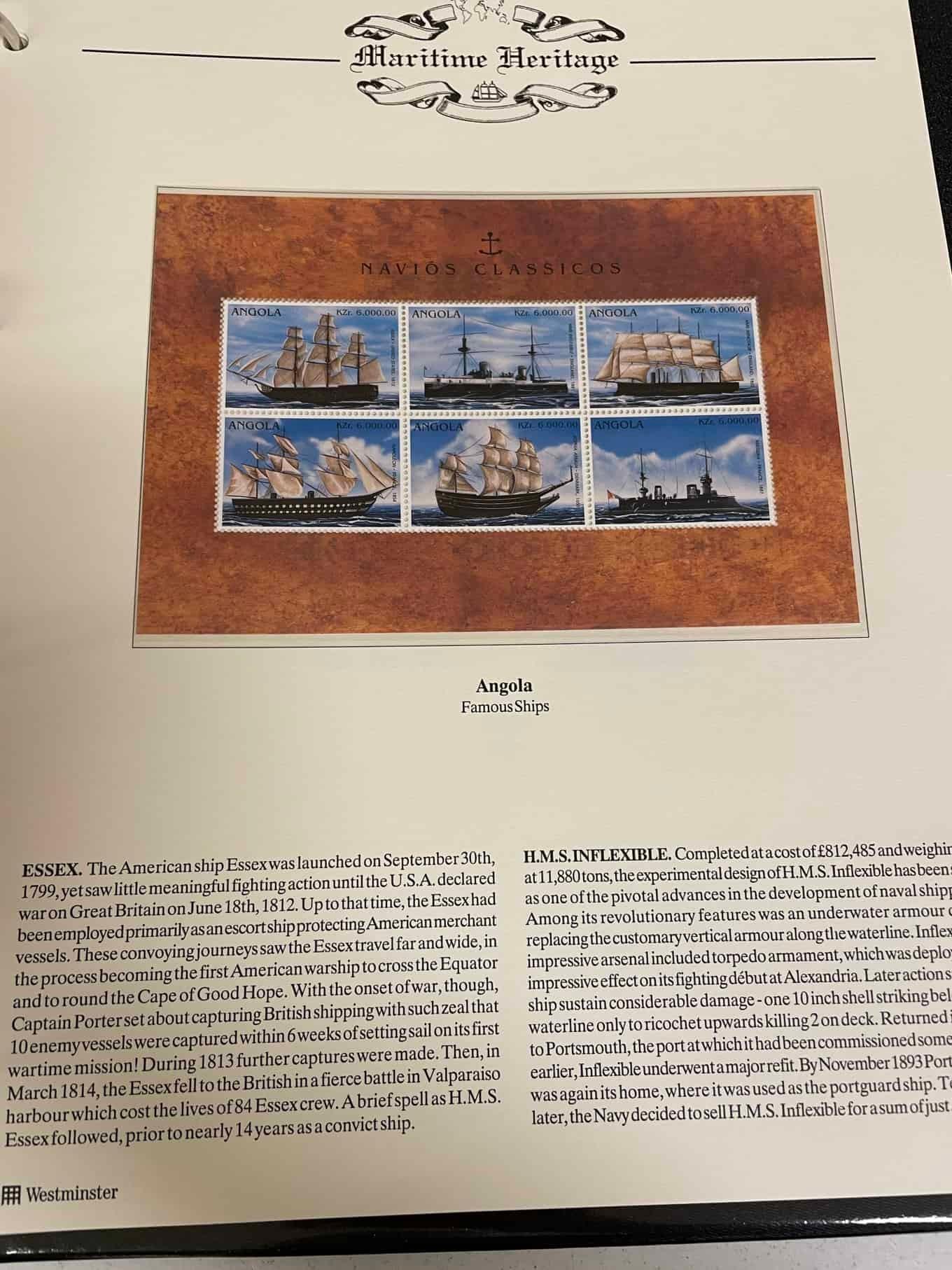 Westminster Maritime Heritage, Christopher Columbus, First Day Covers in three albums, and three - Bild 283 aus 346