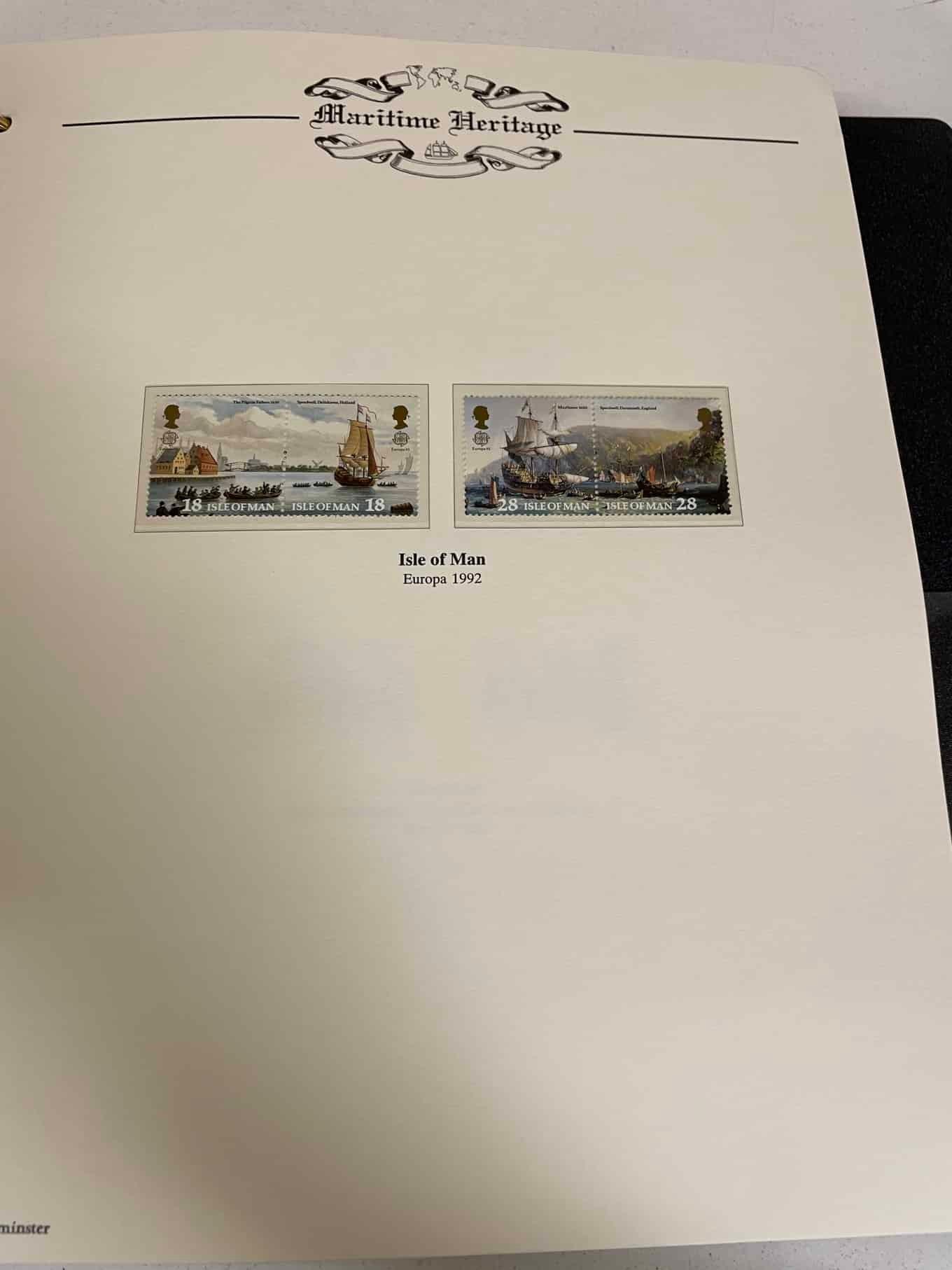 Westminster Maritime Heritage, Christopher Columbus, First Day Covers in three albums, and three - Bild 255 aus 346