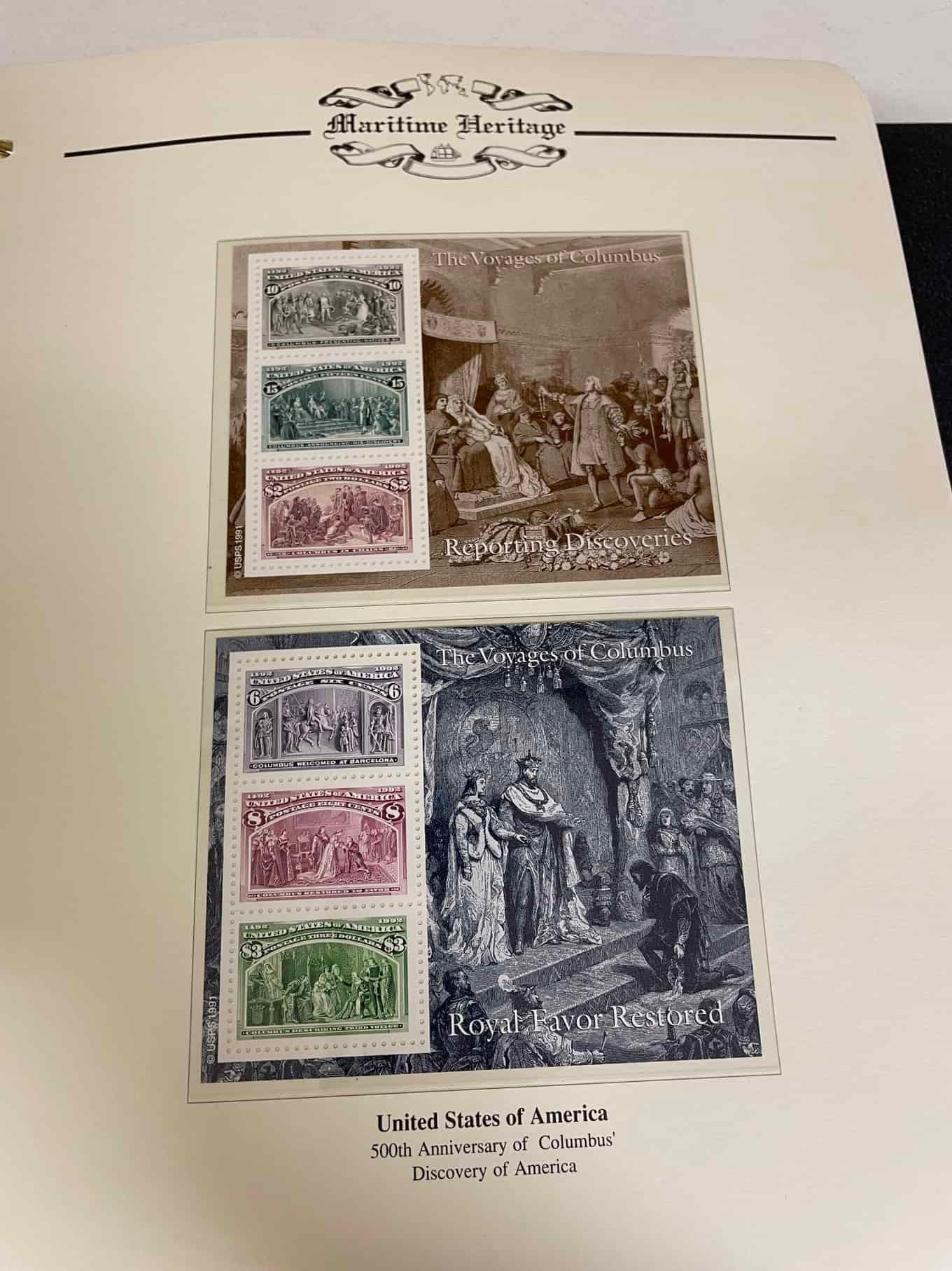 Westminster Maritime Heritage, Christopher Columbus, First Day Covers in three albums, and three - Bild 262 aus 346