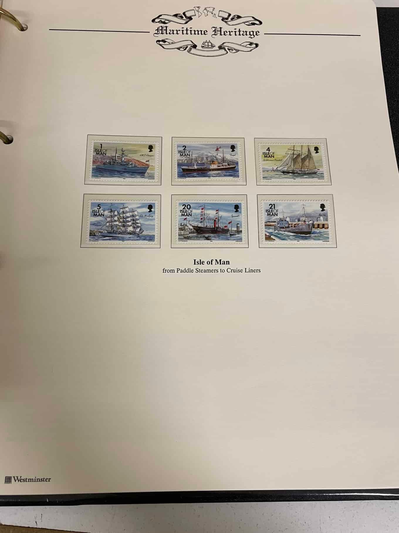 Westminster Maritime Heritage, Christopher Columbus, First Day Covers in three albums, and three - Bild 212 aus 346