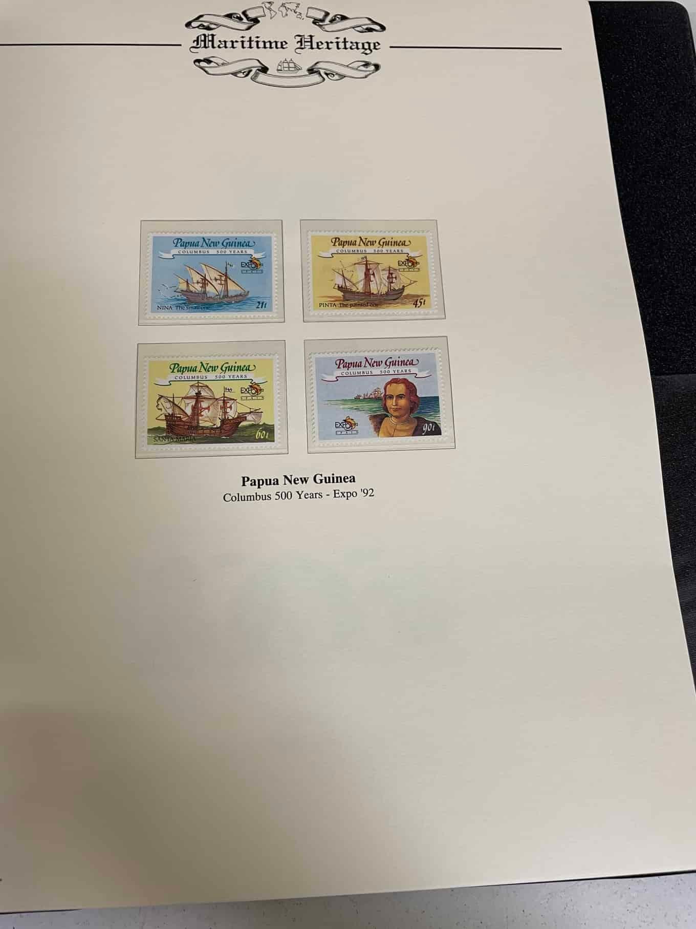 Westminster Maritime Heritage, Christopher Columbus, First Day Covers in three albums, and three - Bild 220 aus 346