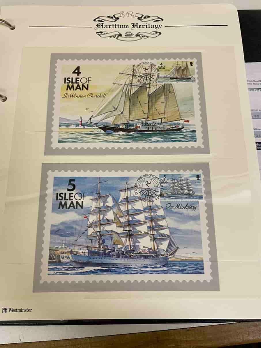 Westminster Maritime Heritage, Christopher Columbus, First Day Covers in three albums, and three - Bild 101 aus 346