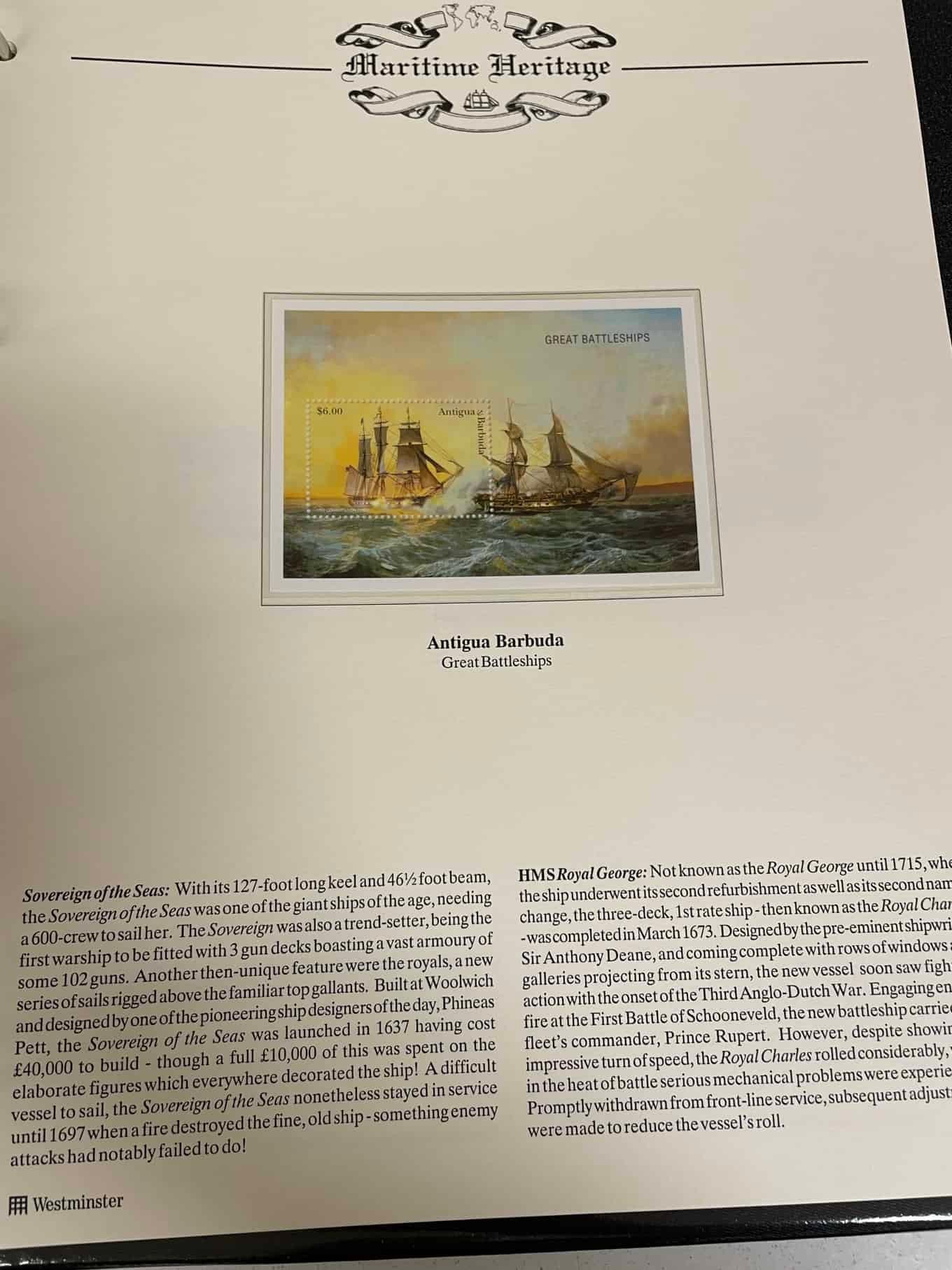 Westminster Maritime Heritage, Christopher Columbus, First Day Covers in three albums, and three - Bild 278 aus 346