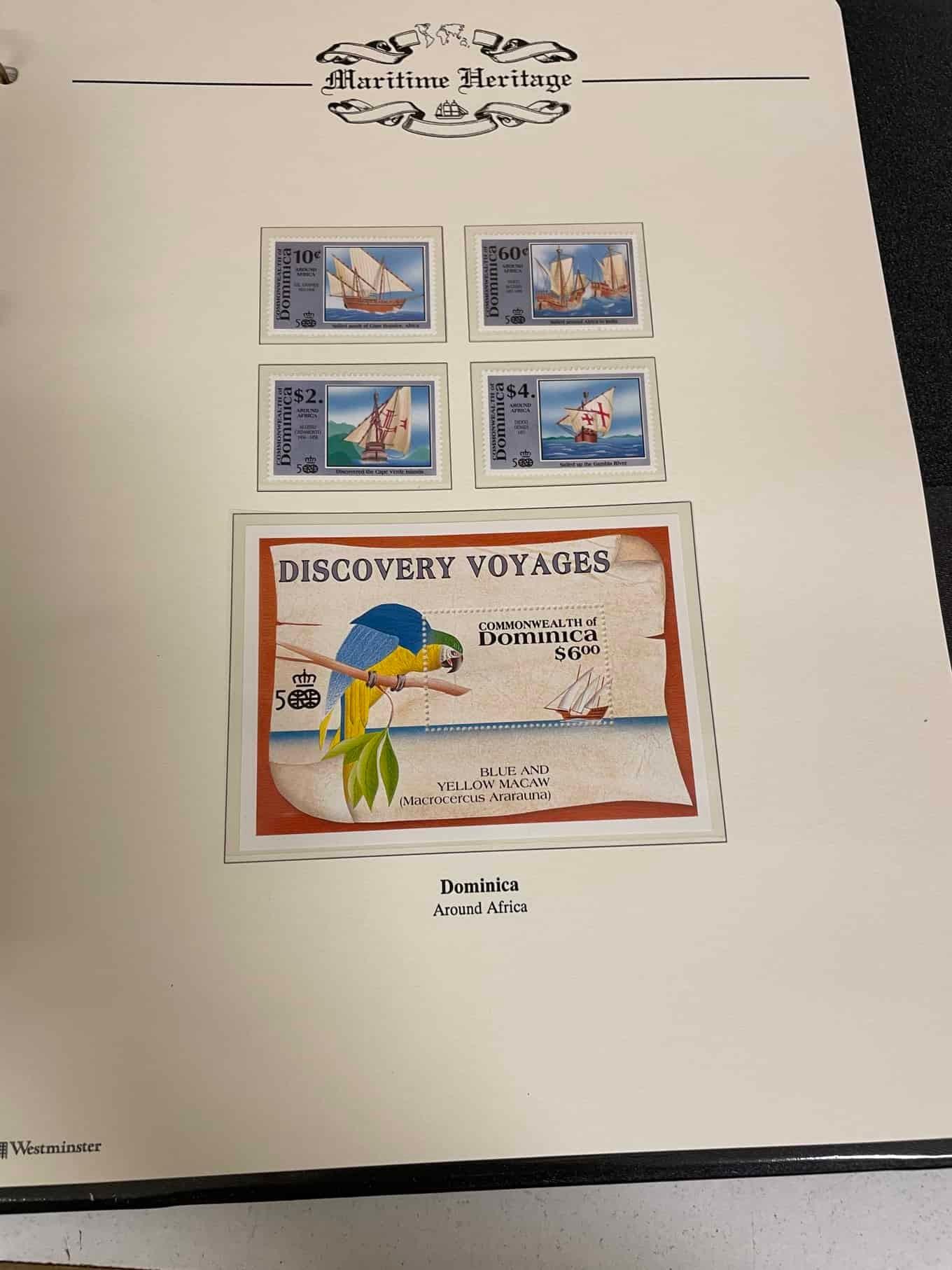 Westminster Maritime Heritage, Christopher Columbus, First Day Covers in three albums, and three - Bild 208 aus 346