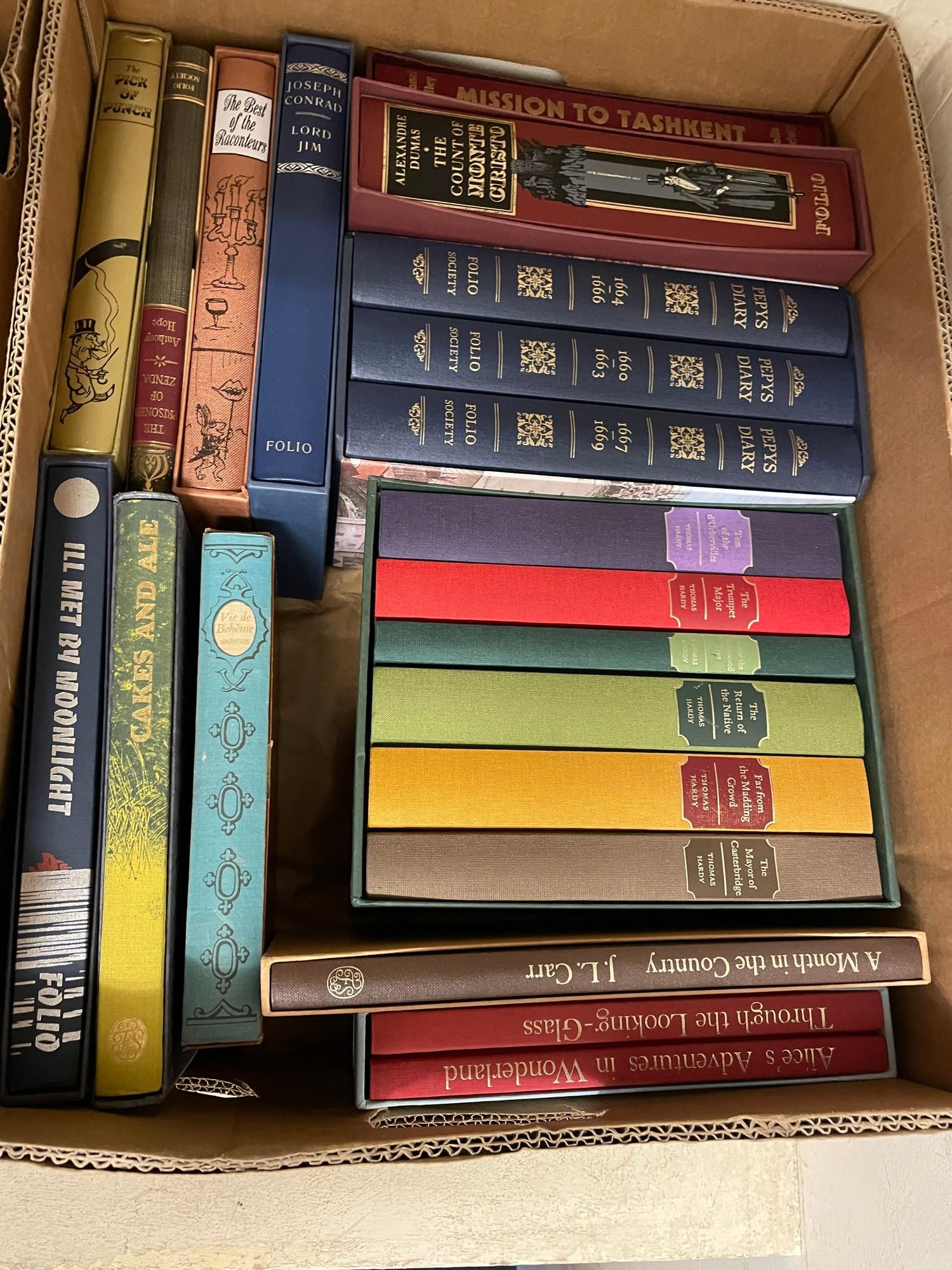 Assorted Folio Society books, mostly with slipcases (3 boxes) - Image 2 of 4