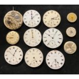 A collection of wrist and pocket watch movements (approx. 212)