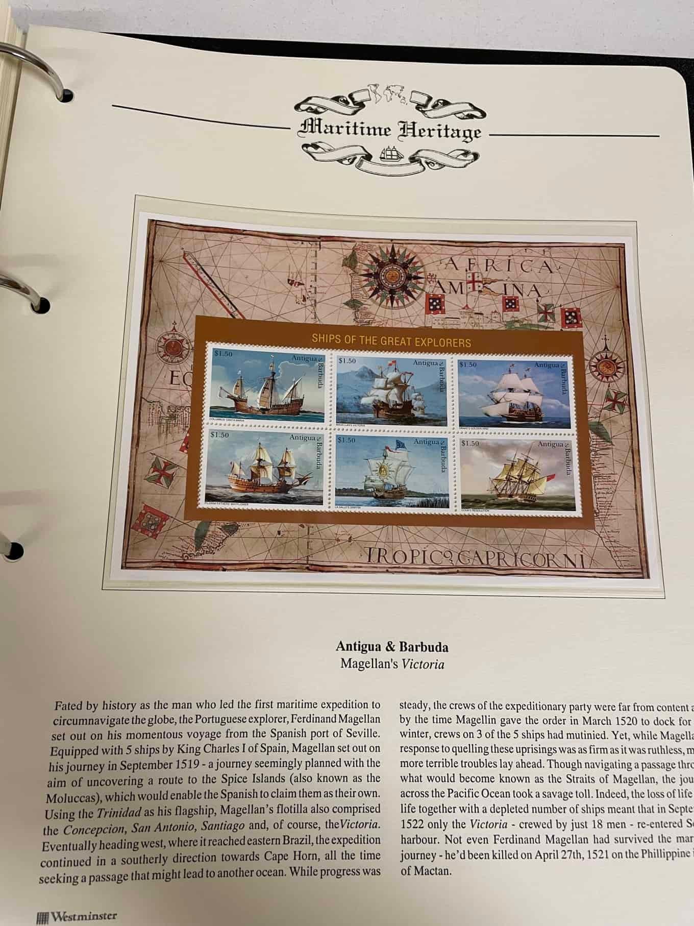 Westminster Maritime Heritage, Christopher Columbus, First Day Covers in three albums, and three - Bild 269 aus 346