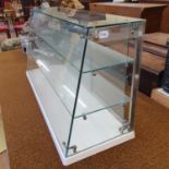 A table top display cabinet by Seal, 91 cm wide