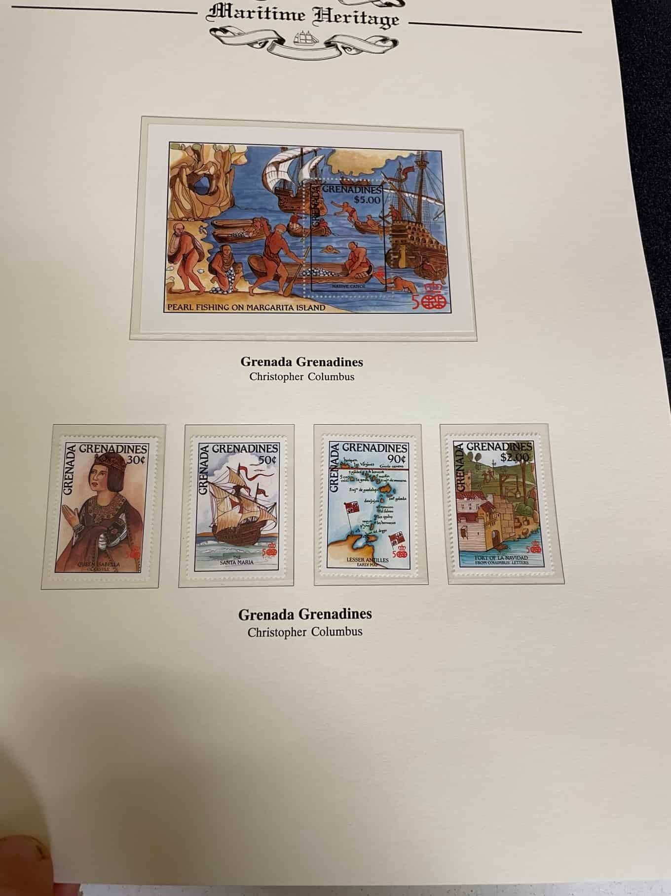 Westminster Maritime Heritage, Christopher Columbus, First Day Covers in three albums, and three - Bild 221 aus 346