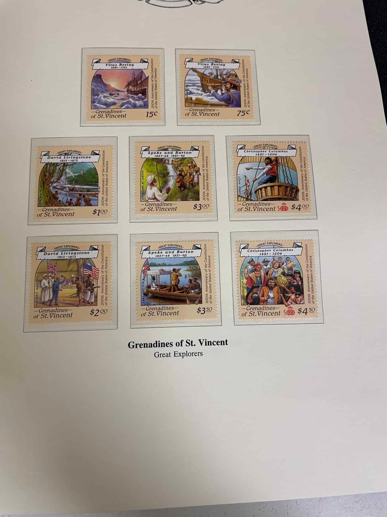 Westminster Maritime Heritage, Christopher Columbus, First Day Covers in three albums, and three - Bild 249 aus 346