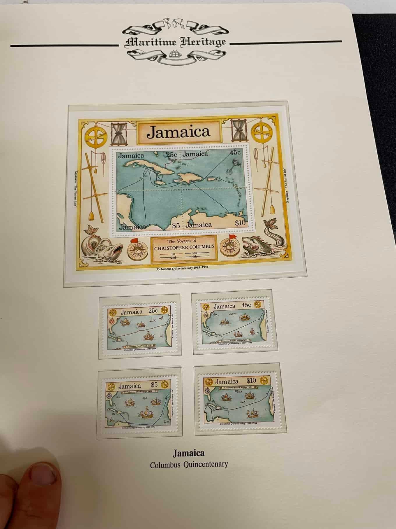 Westminster Maritime Heritage, Christopher Columbus, First Day Covers in three albums, and three - Bild 224 aus 346