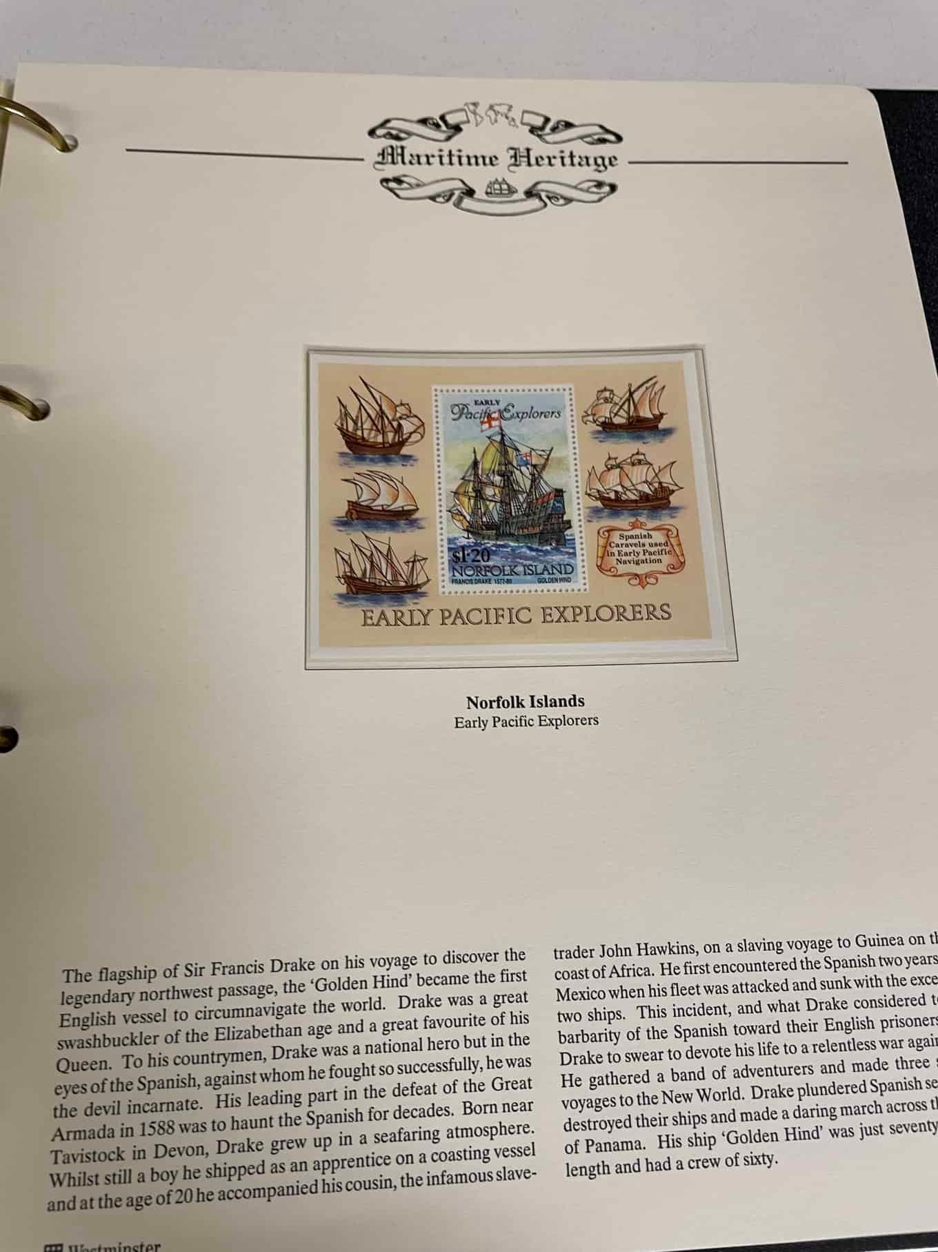 Westminster Maritime Heritage, Christopher Columbus, First Day Covers in three albums, and three - Bild 329 aus 346