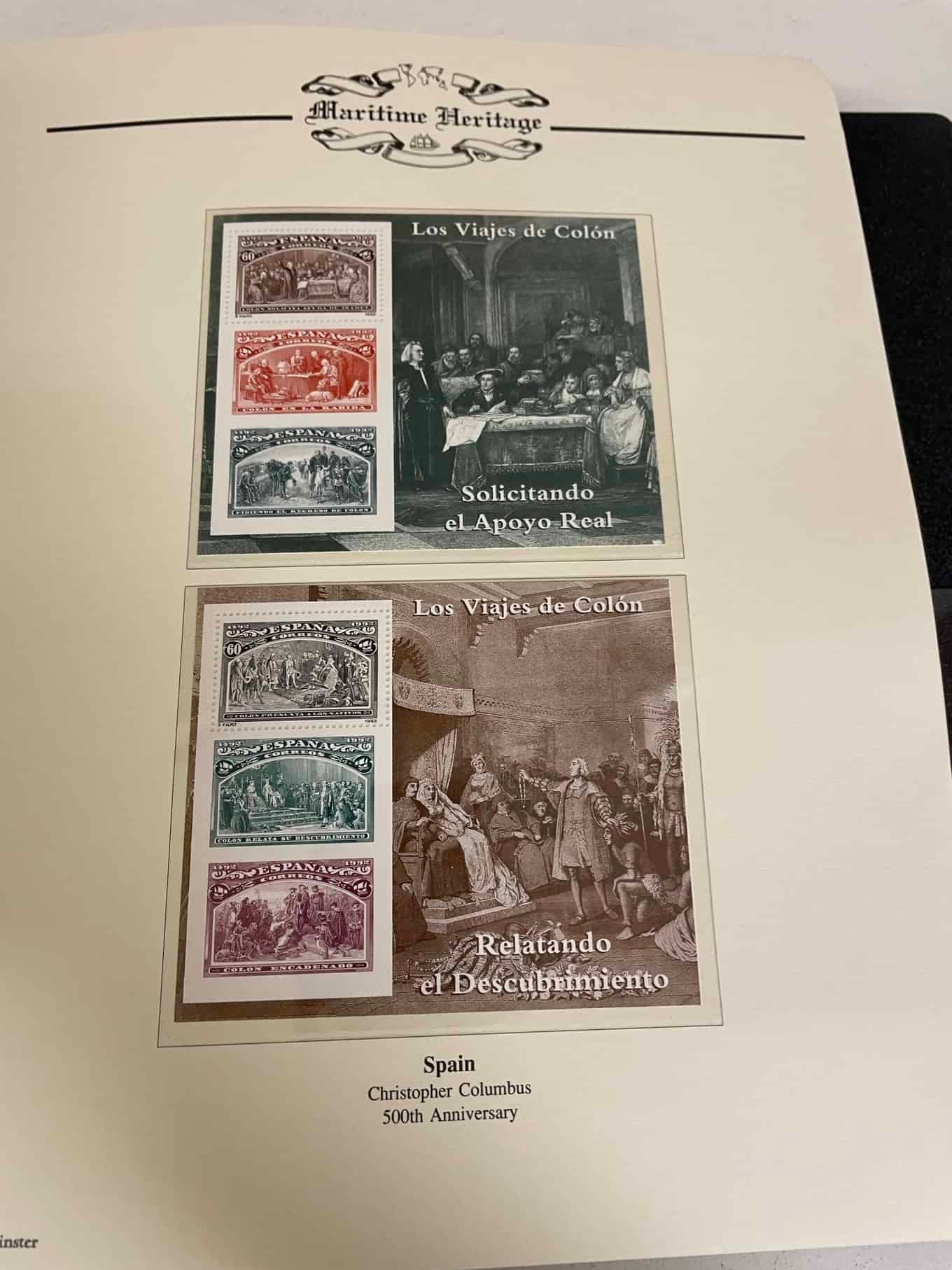 Westminster Maritime Heritage, Christopher Columbus, First Day Covers in three albums, and three - Bild 259 aus 346
