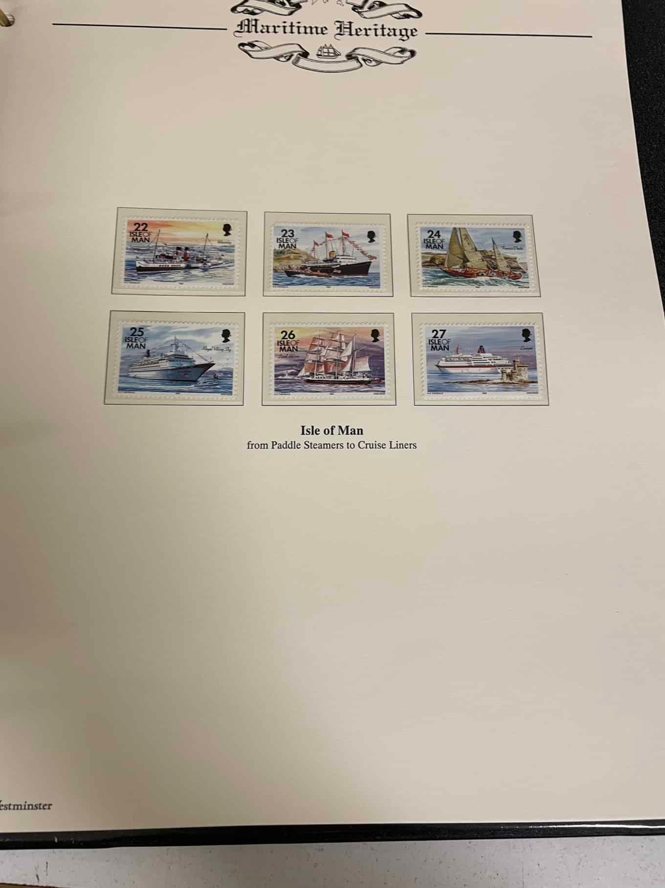 Westminster Maritime Heritage, Christopher Columbus, First Day Covers in three albums, and three - Bild 213 aus 346