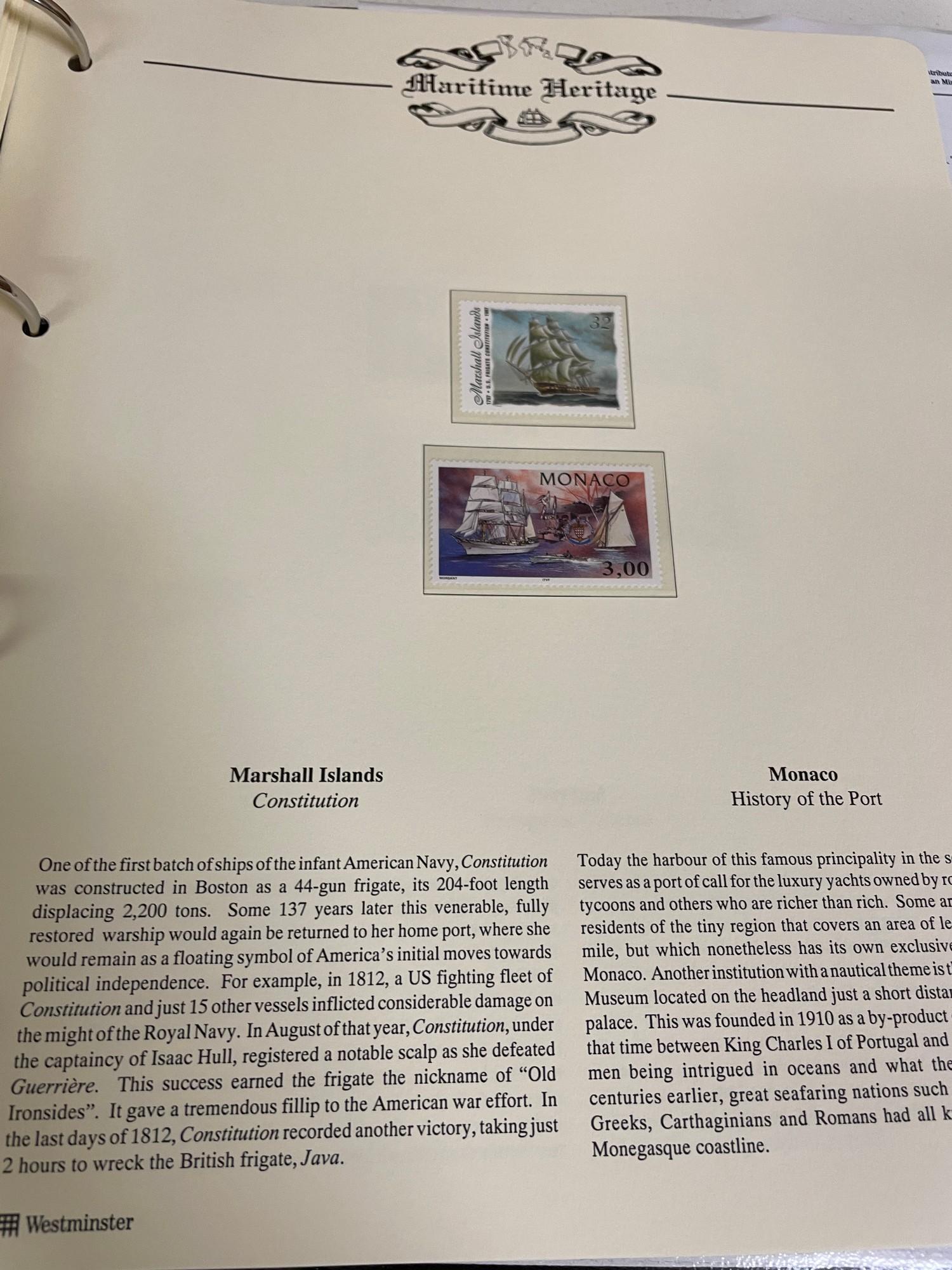 Westminster Maritime Heritage, Christopher Columbus, First Day Covers in three albums, and three - Bild 43 aus 346