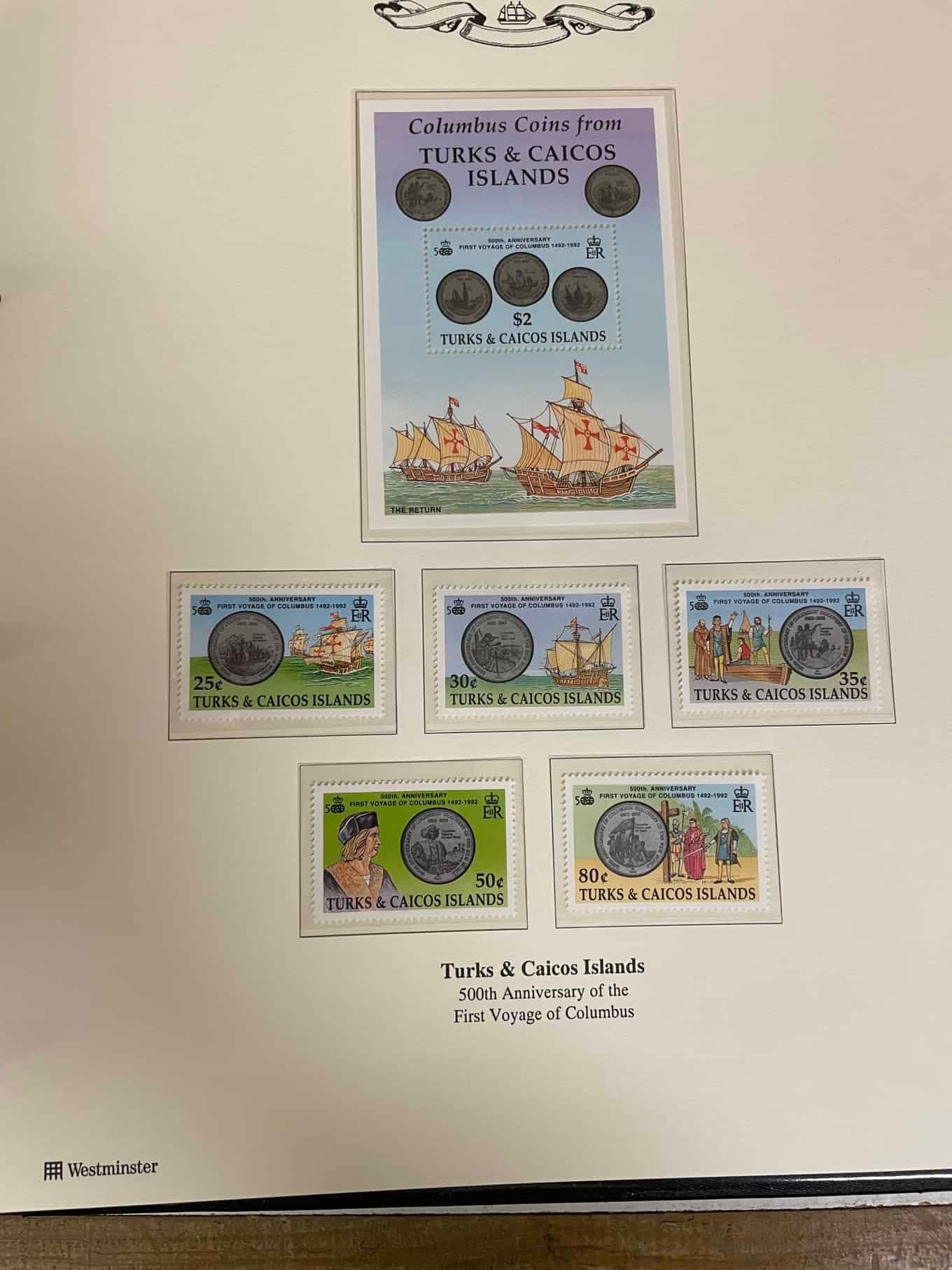 Westminster Maritime Heritage, Christopher Columbus, First Day Covers in three albums, and three - Bild 345 aus 346