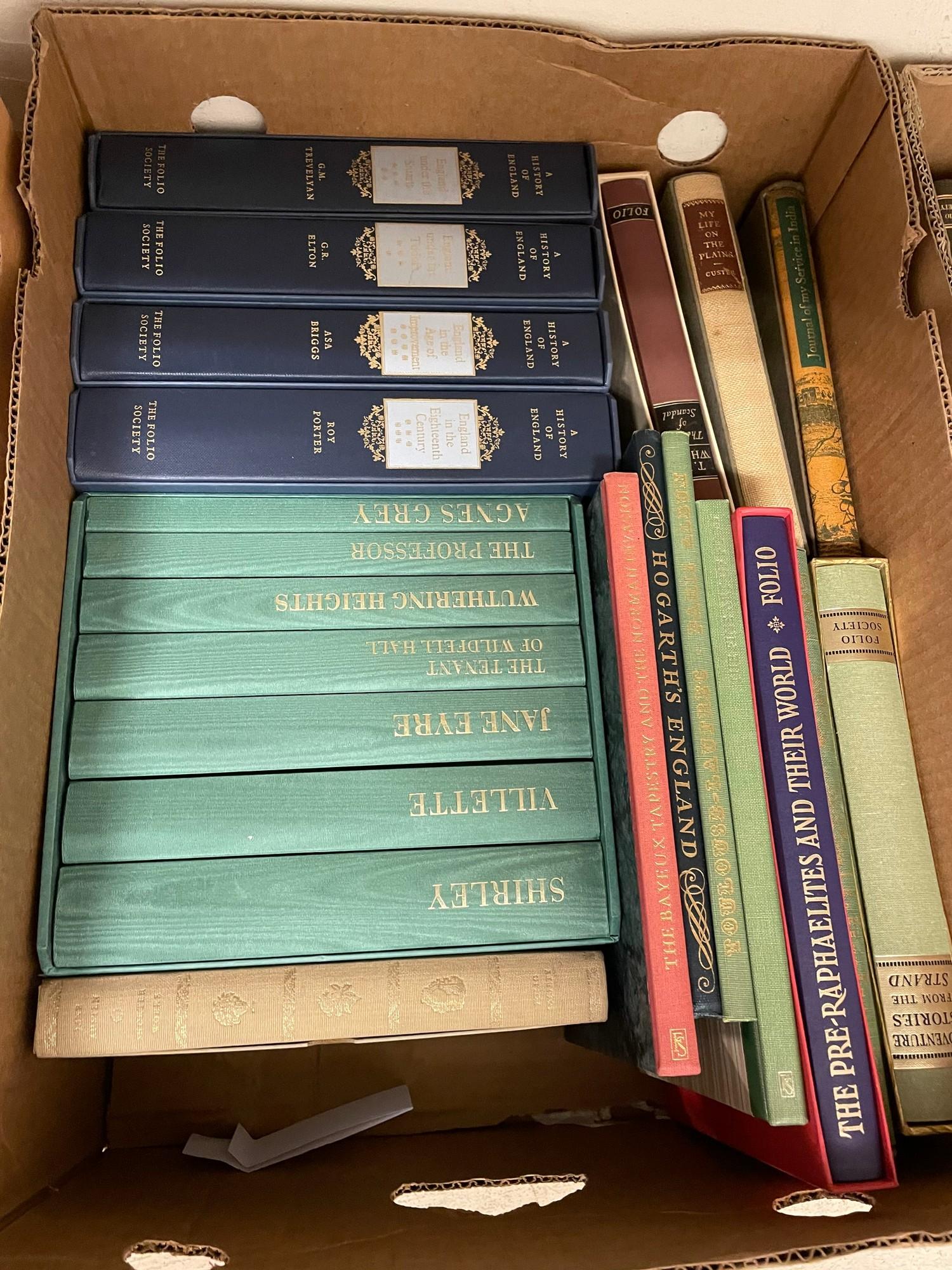 Assorted Folio Society books, mostly with slipcases (3 boxes) - Image 3 of 4