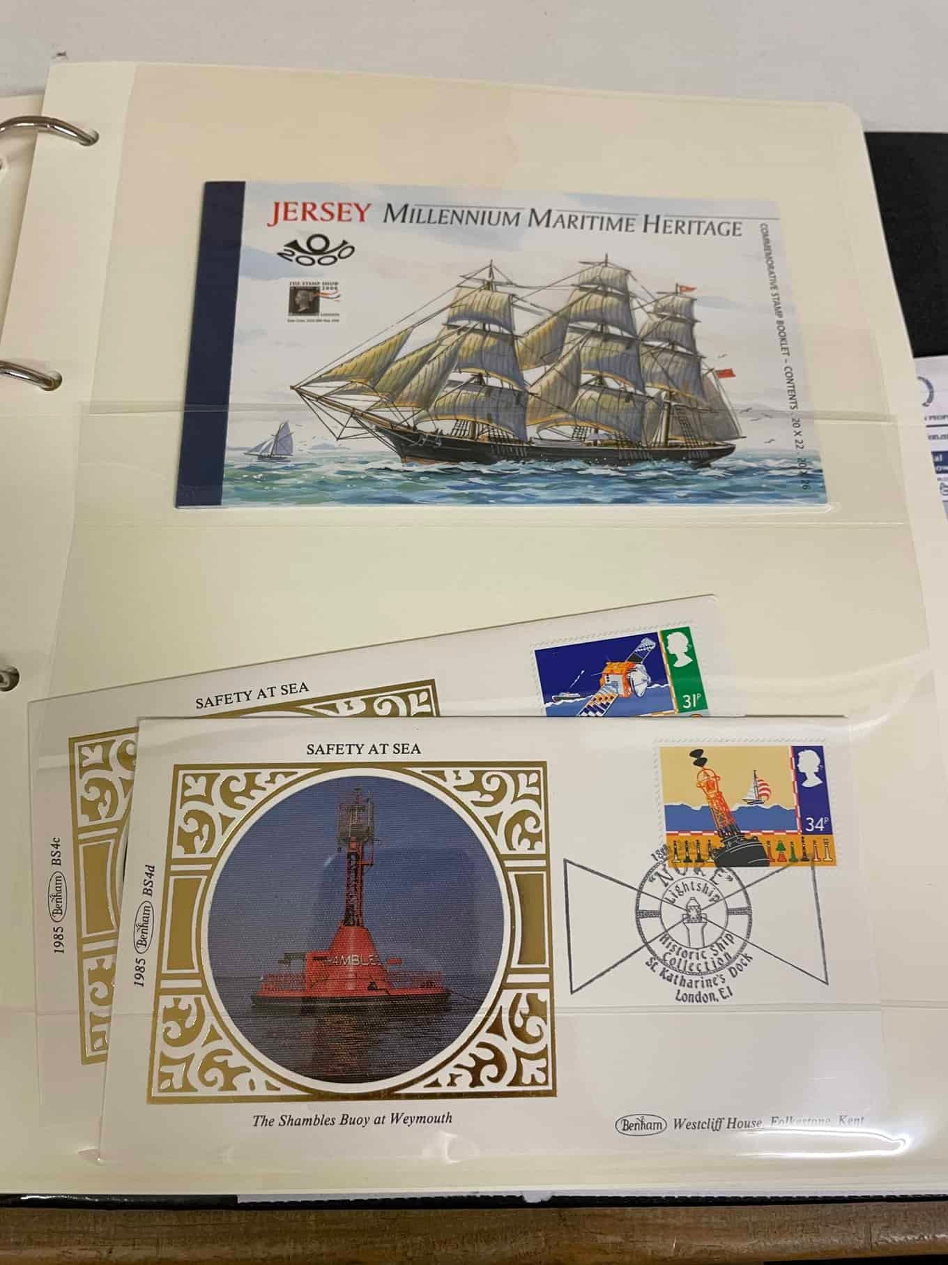 Westminster Maritime Heritage, Christopher Columbus, First Day Covers in three albums, and three - Bild 164 aus 346